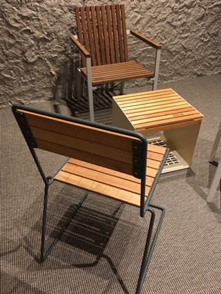 chaise fauteuil en bois de jardin outdoor EGOE